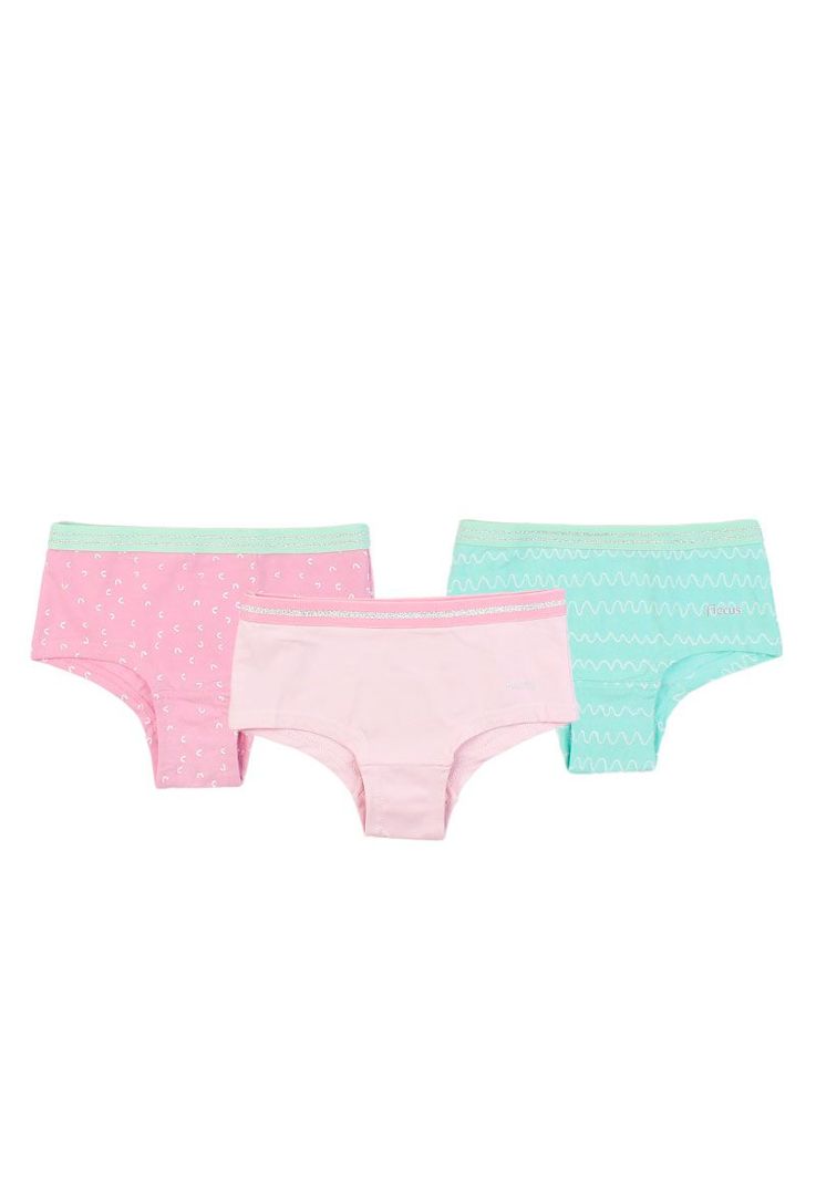 Pack triple pantaleta kids niña ficcus 643 W24d-0