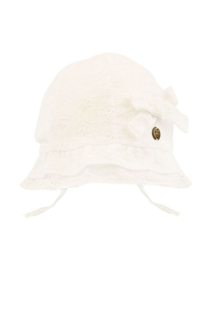 Gorro bebé niña broderie earth 605-1
