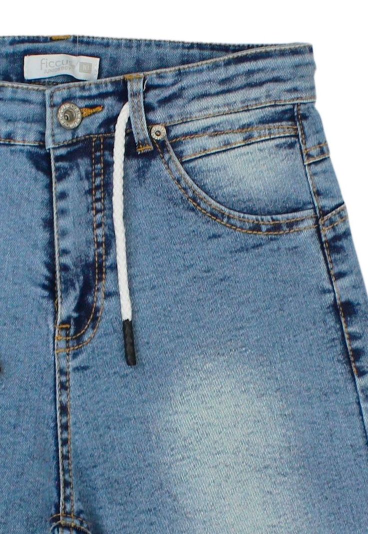 Bermuda junior niño jeans malibu 370-2