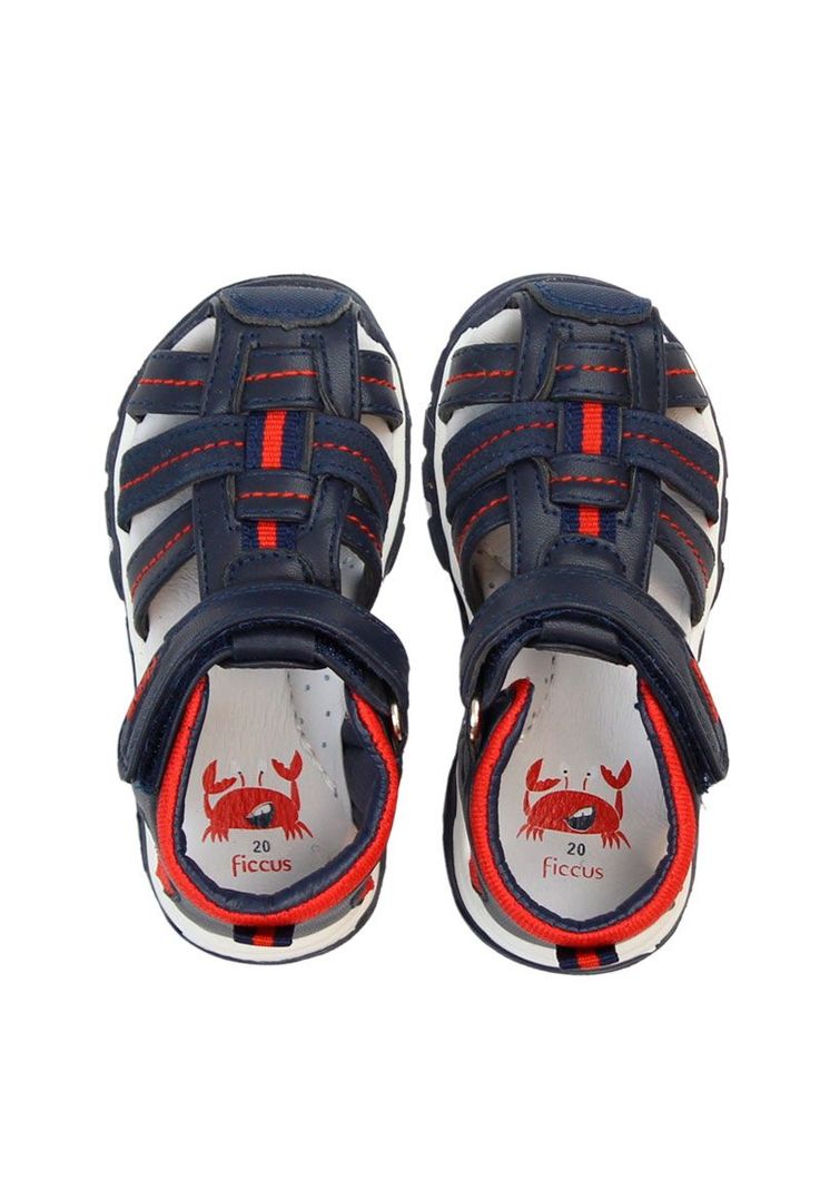 Sandalia casual velcro principiante niño 842-1