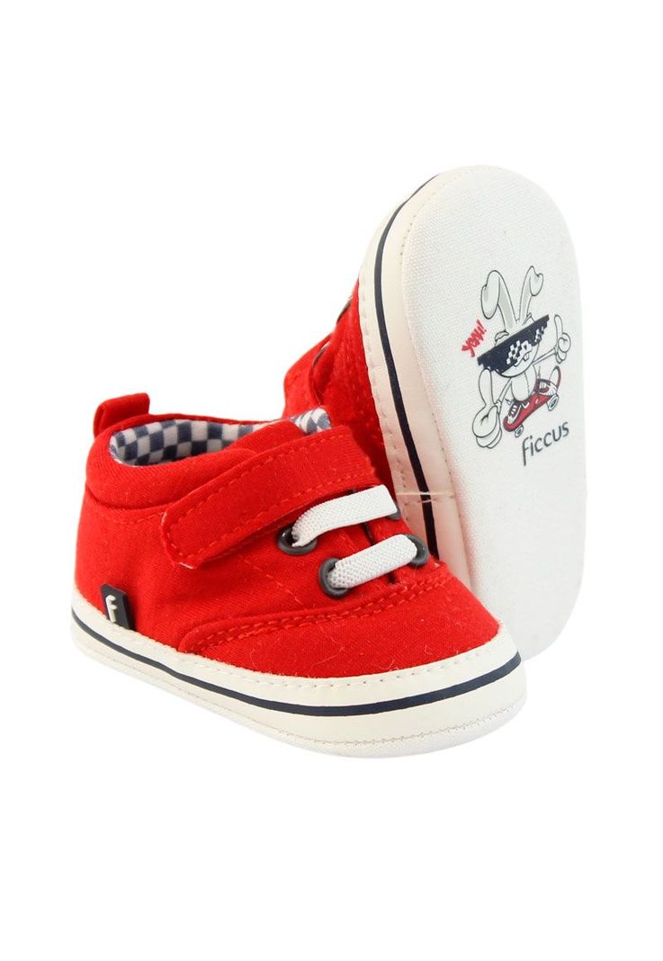 Zapatilla urbana velcro elástico bebé soft niño 810 W24d-3