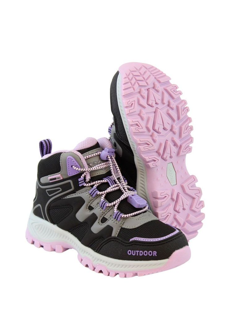 Zapatilla ficcustex caña velcro elástico junior niña 901-3
