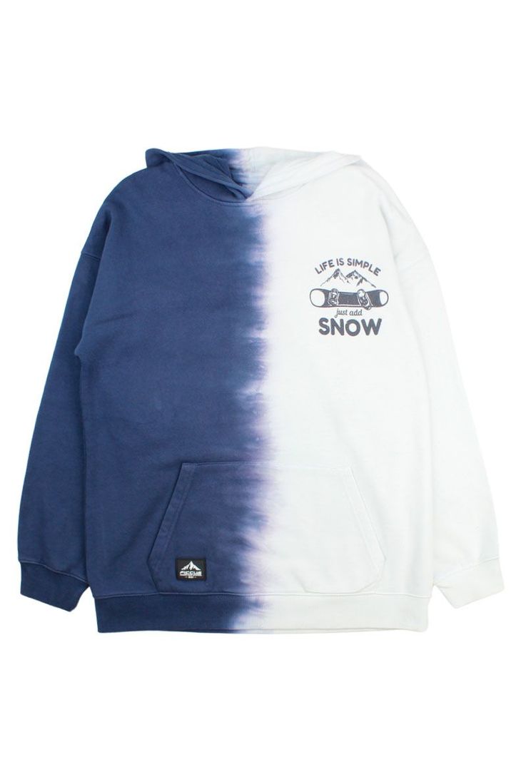 Polerón junior niño tie dye arctic 341-1
