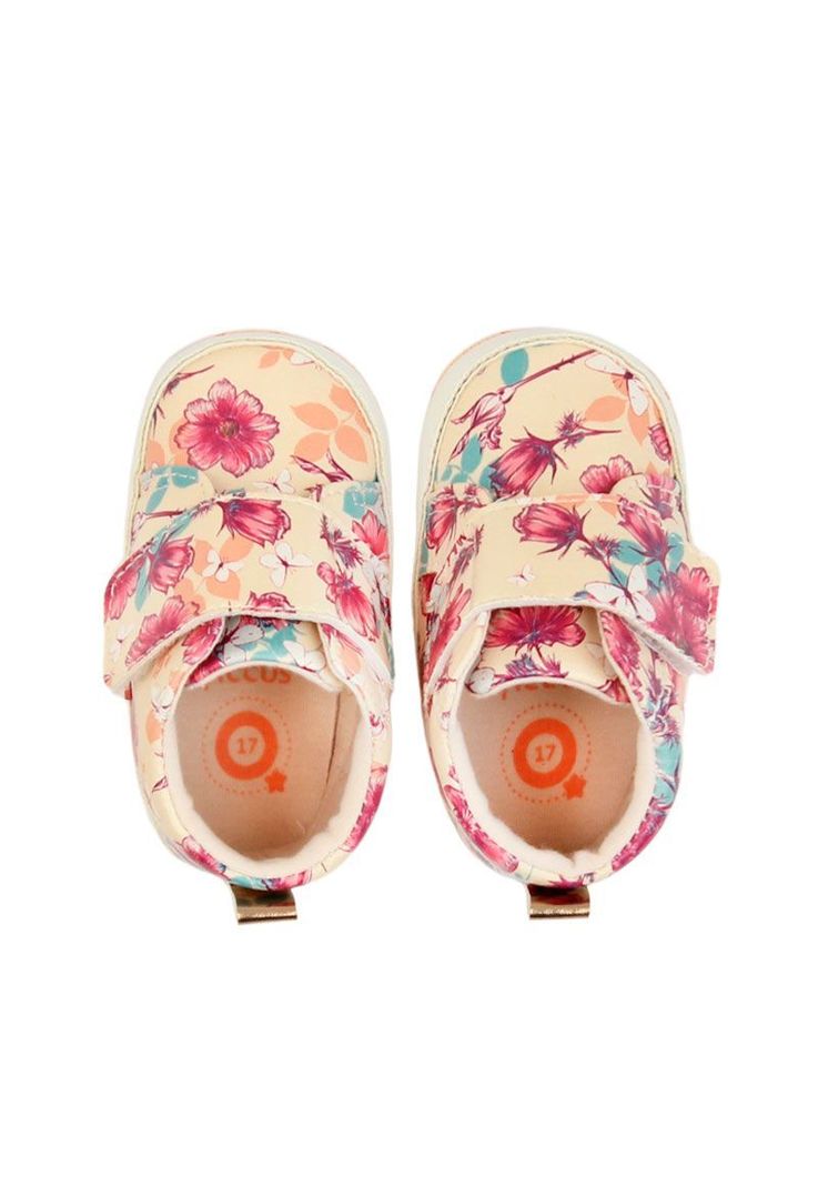 Botín velcro bebé soft niña 804-2