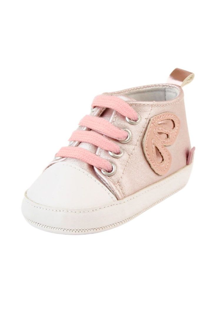 Zapatilla urbana cordón newborn niña 803-1