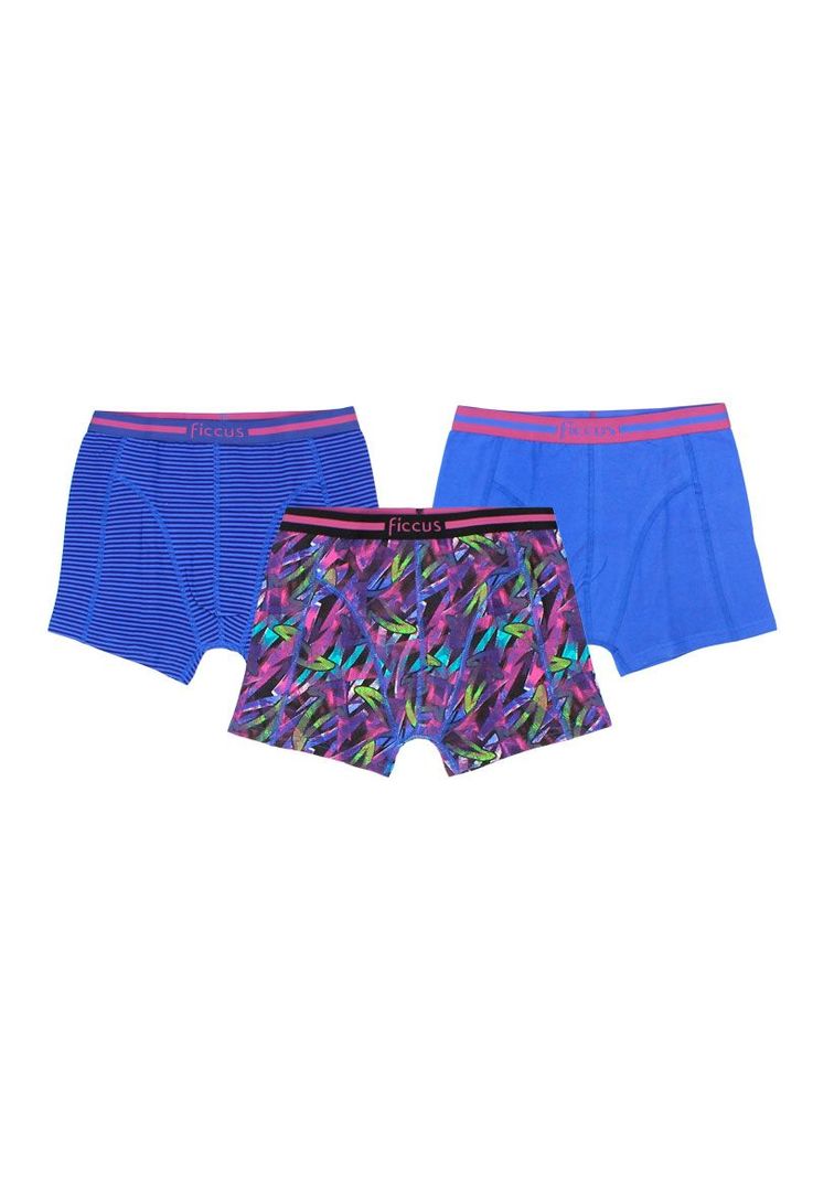 Pack triple boxers teens niño  658-1