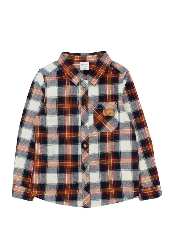 Camisa kids niño escocesa foresta 239b-0