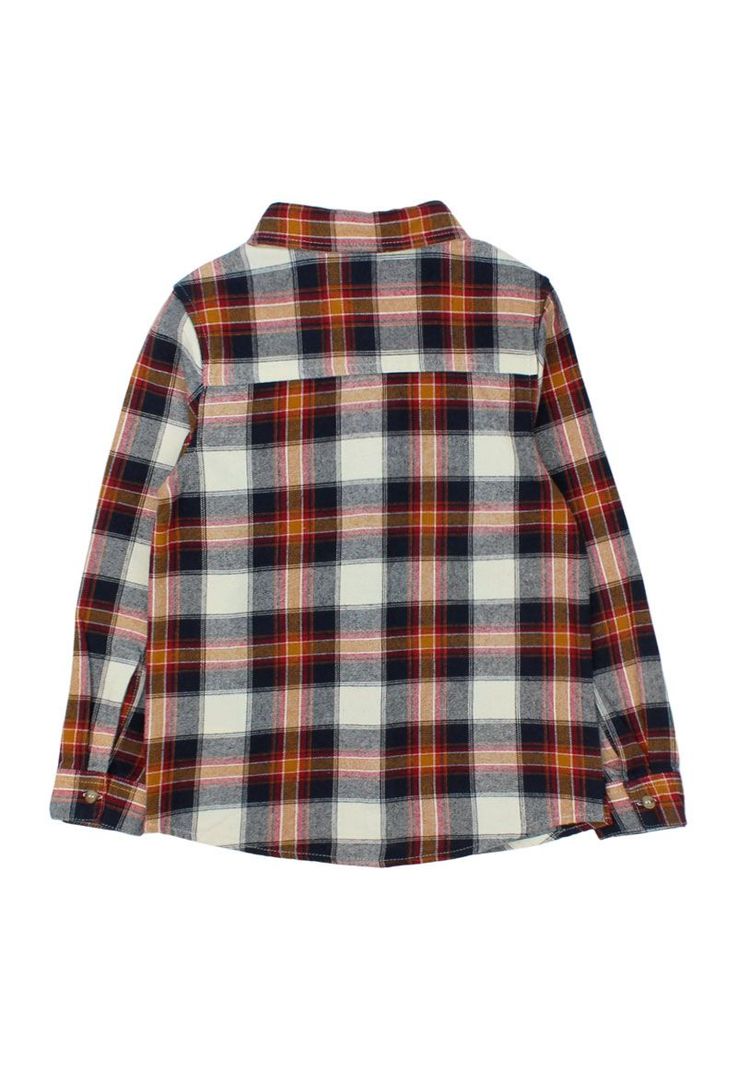 Camisa kids niño escocesa foresta 239b-1