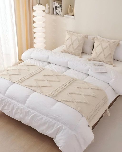 PIECERA DE CAMA DECORATIVA MODELO BOHO F03-0