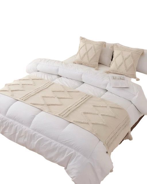 PIECERA DE CAMA DECORATIVA MODELO BOHO F03-1