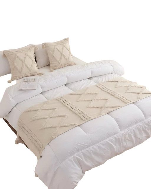 PIECERA DE CAMA DECORATIVA MODELO BOHO F03-2