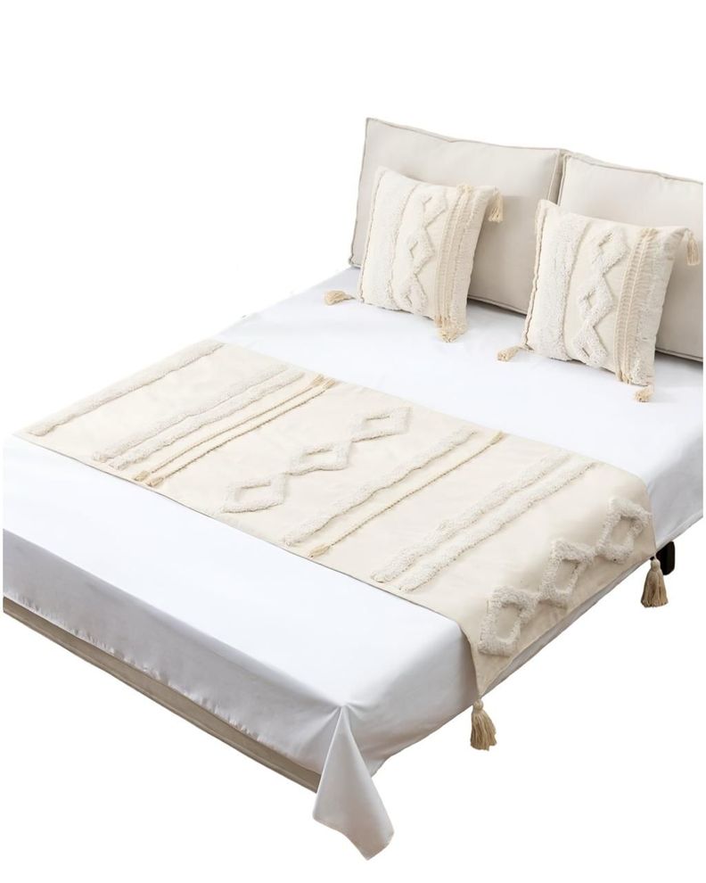 PIECERA DE CAMA DECORATIVA MODELO BOHO F07-1