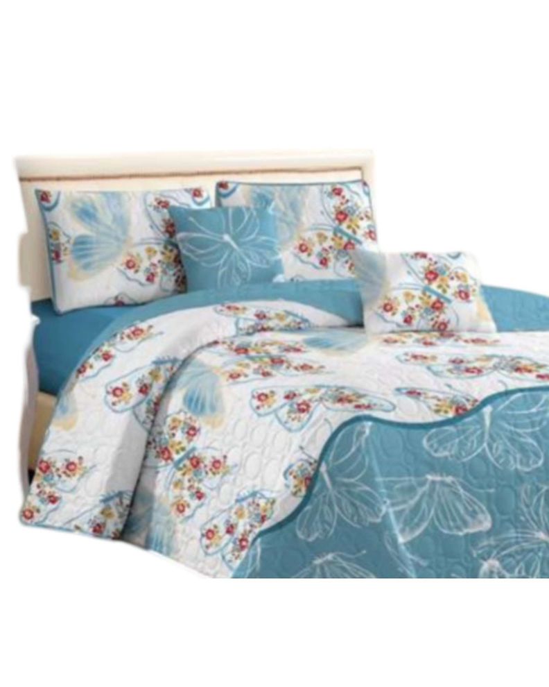 COBERTOR COLCHA QUILT DE VERANO 2 PLAZAS A4-1