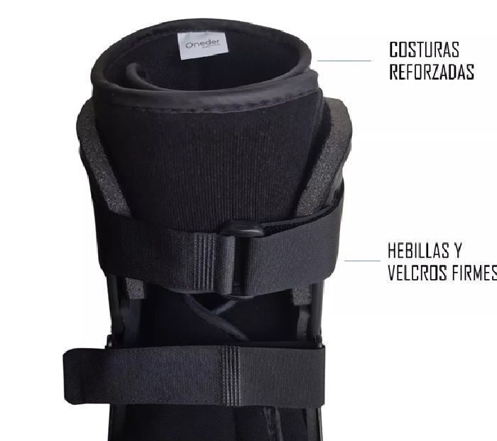 Bota Ortopedica Corta Inmovilizador De Tobillo Talla L-3