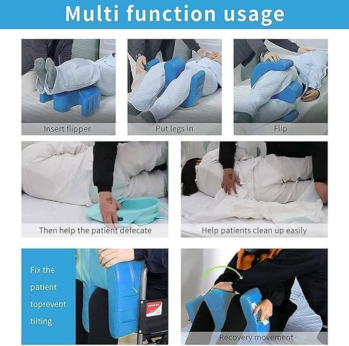 Cojín Almohada Ortopédica Mover Girar Enfermos Ancianos-5
