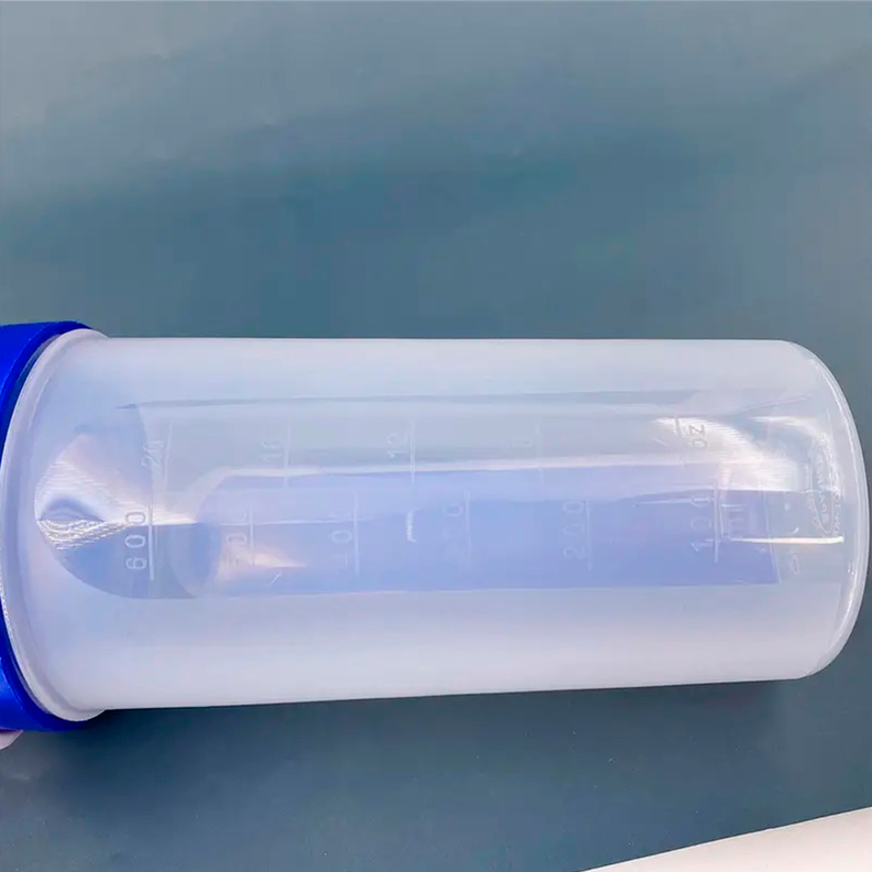 Botella De Agua 600ml + Pastillero Organizador Semanal Azul-4