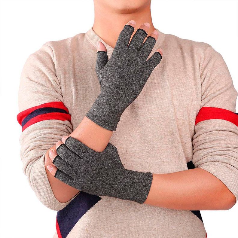 Guantes De Compresión Para Artritis, Artrosis Y Tenditis Talla S-1