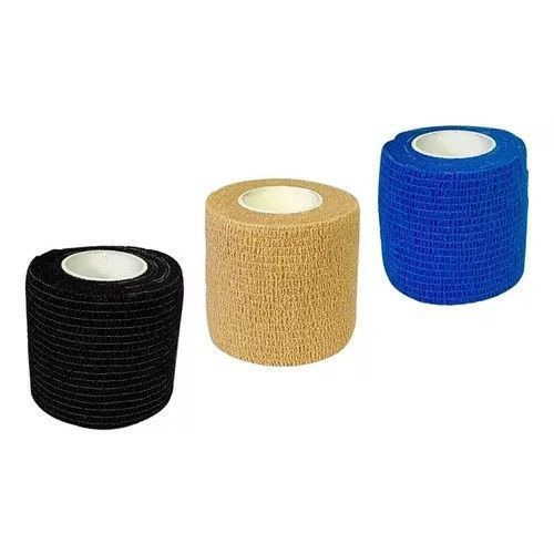 Pack 3 Venda Autoadherente Compatible Con Coban 5cm X 4.5mt-3