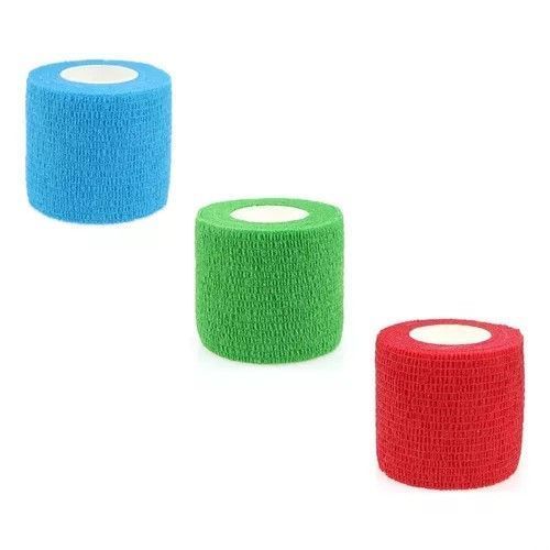 Pack 3 Venda Autoadherente Compatible Con Coban 5cm X 4.5mt-4