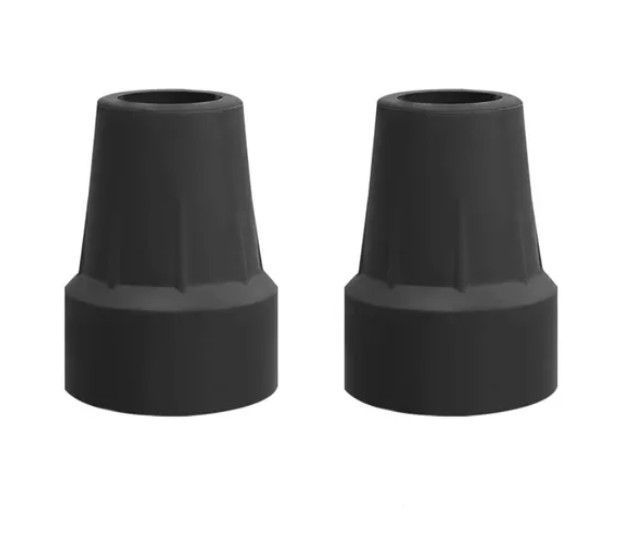Regaton Para Baston Muleta Par De Goma Repuesto 19mm 2 Unid-0