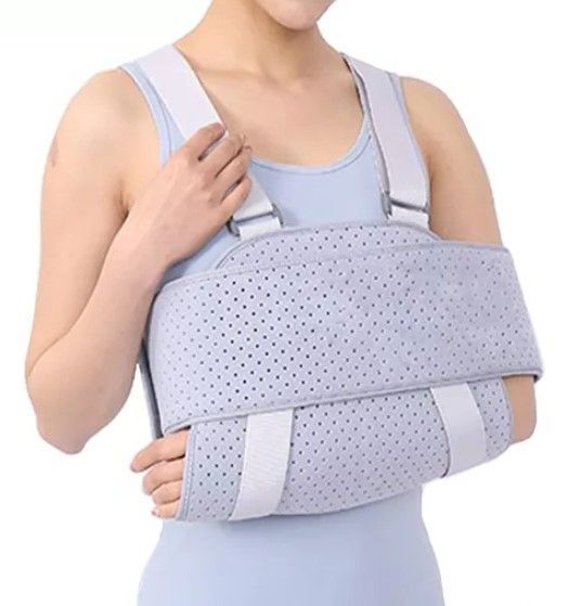 Inmovilizador De Hombro Cabestrillo Ajustable Talla Unica Blanca-2