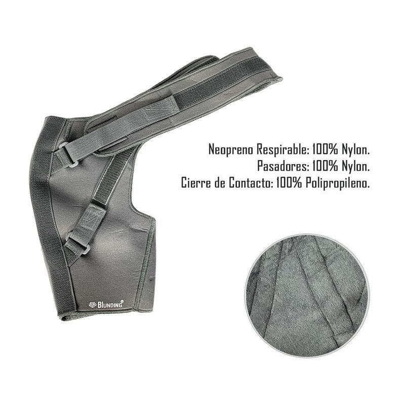 Ortesis Estabilizadora De Hombro Izquierda Blunding Talla M-3