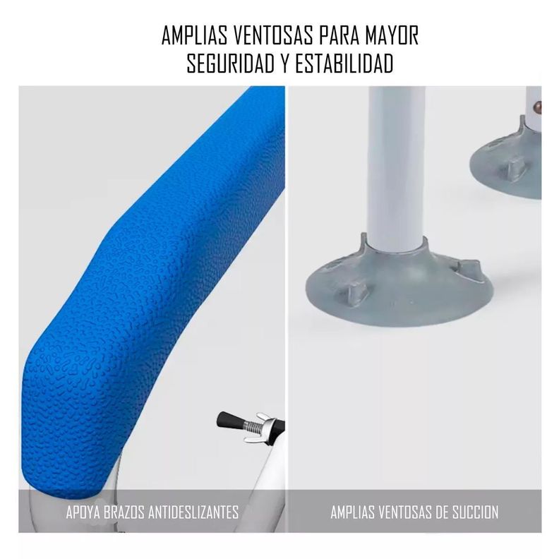 Baranda Barra Doble Fijacion Marco Seguridad Inodoro Baño Wc-3