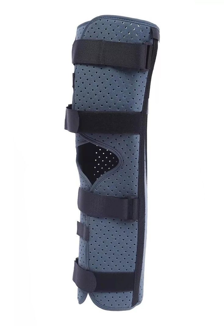 Inmovilizador De Rodilla Largo Con Velcro Ajustable Oneder Talla M-3