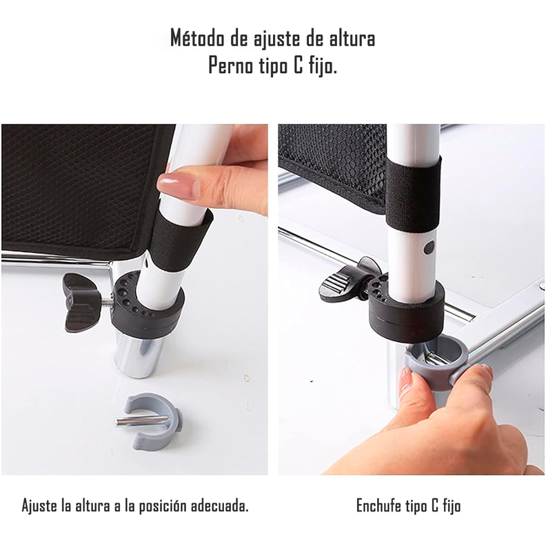 Barra De Seguridad Con Apoyo Baranda Para Cama Adulto Mayor-2
