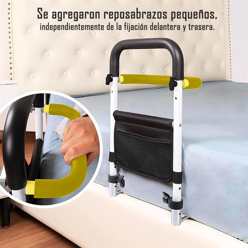 Barra De Seguridad Con Apoyo Baranda Para Cama Adulto Mayor-5