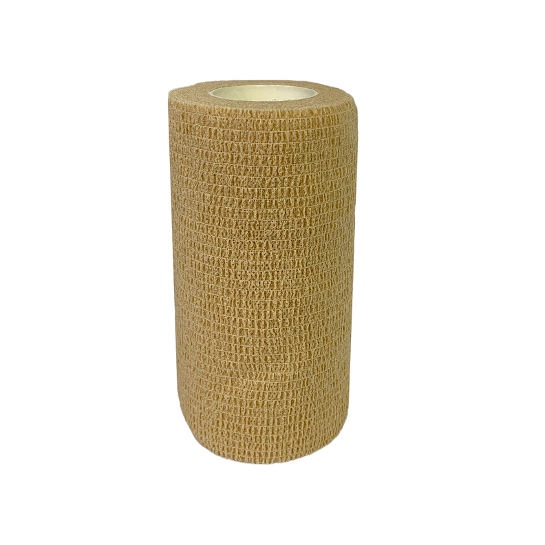Venda Autoadherente Compatible Coban 10cmX4.5mt- 1 Und Beige-0