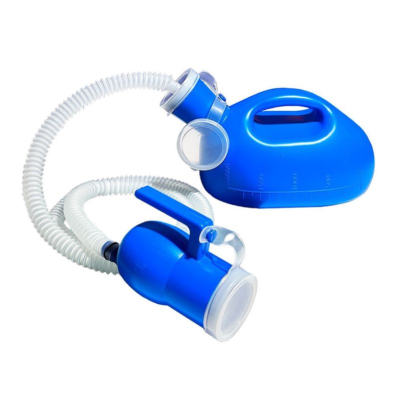 Pato Urinario Masculino Con Manguera - Capacidad De 2000 Ml-0