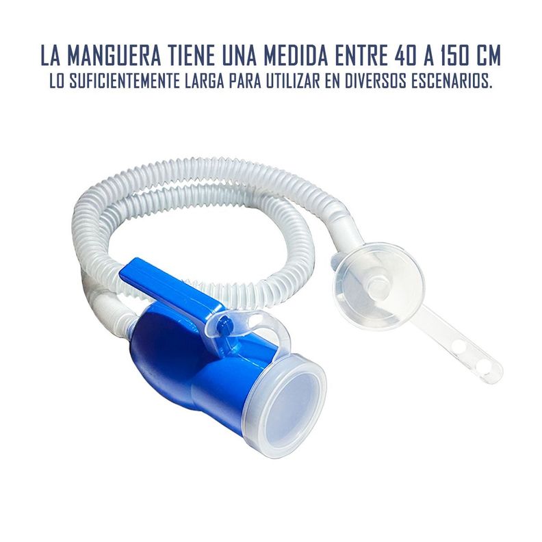 Pato Urinario Masculino Con Manguera - Capacidad De 2000 Ml-1