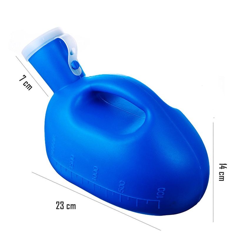 Pato Urinario Masculino Con Manguera - Capacidad De 2000 Ml-2