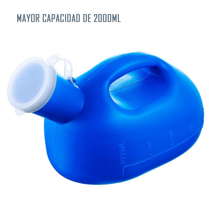 Pato Urinario Masculino Con Manguera - Capacidad De 2000 Ml-3
