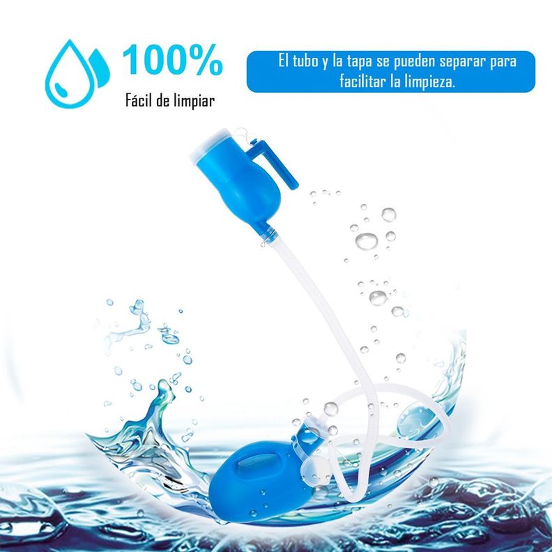 Pato Urinario Masculino Con Manguera - Capacidad De 2000 Ml-4