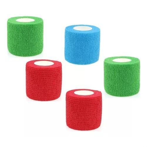 Pack 5 Venda Autoadherente Compatible Con Coban 5cm X 4.5mt-0
