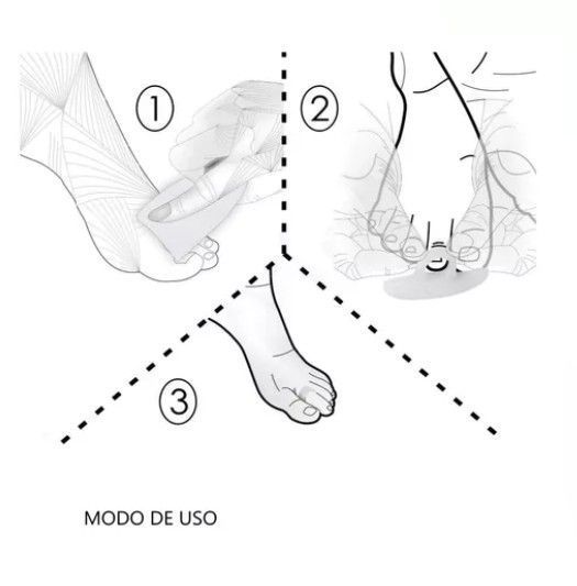 Almohadilla Corrector De Silicona Para Dedo Martillo O Garra-4