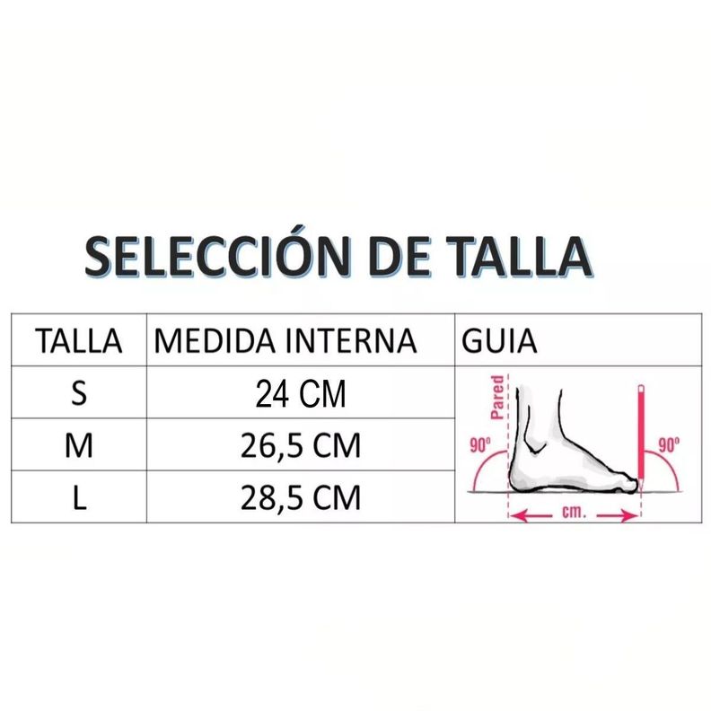 Bota Ortopedica Larga Inmovilizadora Tobillo Gris Talla S-1