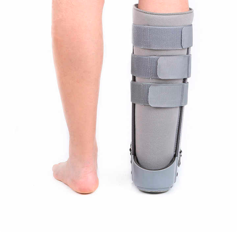 Bota Ortopedica Larga Inmovilizadora Tobillo Gris Talla XL-4