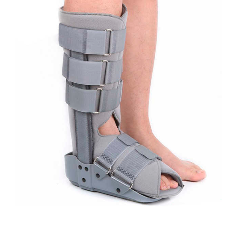 Bota Ortopedica Larga Inmovilizadora Tobillo Gris Talla XL-0