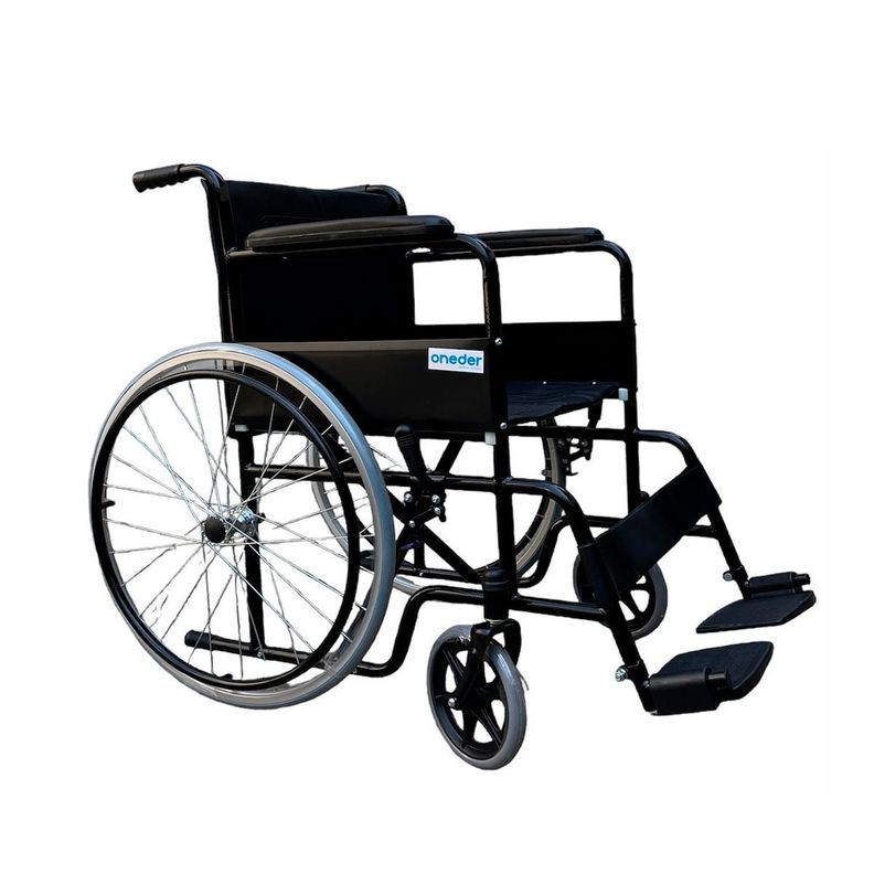 Silla De Ruedas Estándar Liviana Negra Oneder-0