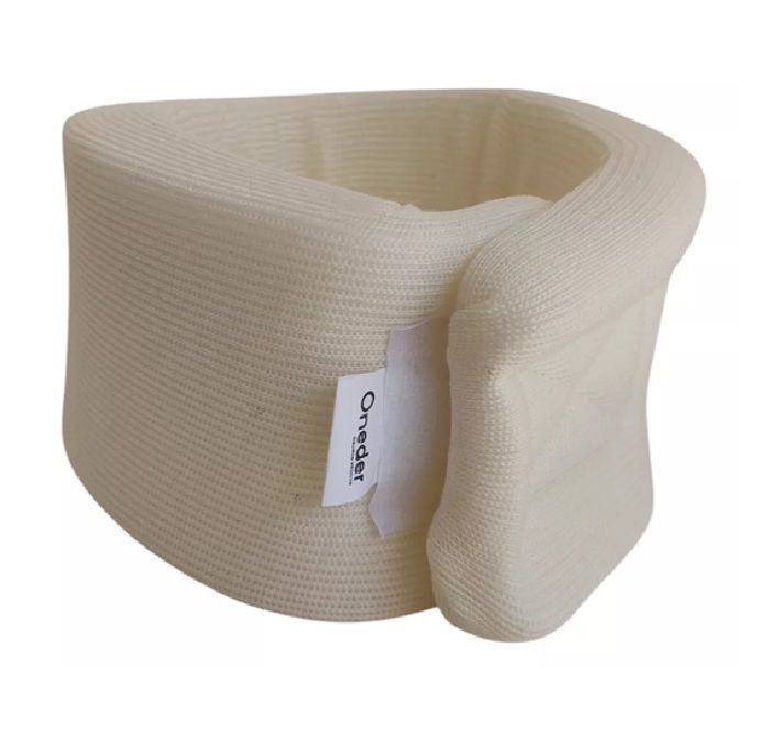 Cuello Cervical Blando Collarín Ortopedico Blanco-0