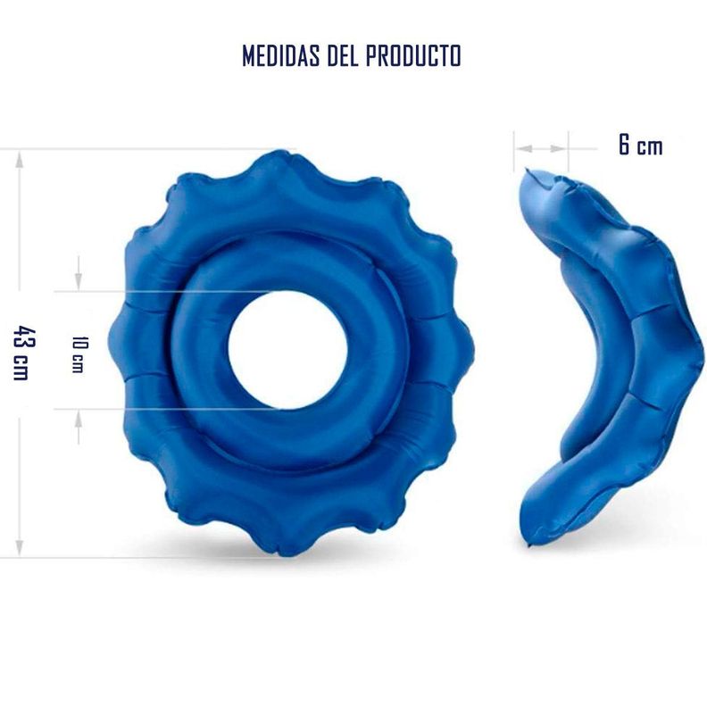 Cojin Ortopédico  Inflable y Lavable Picaron Antiescara-1