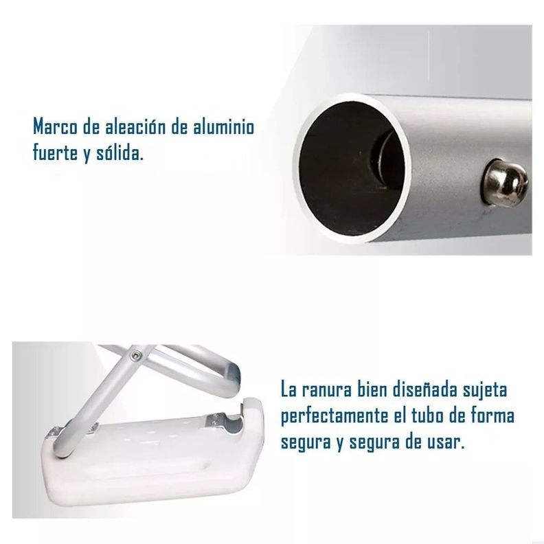 Piso O Banca De Ducha Plegable Con Altura Regulable-5