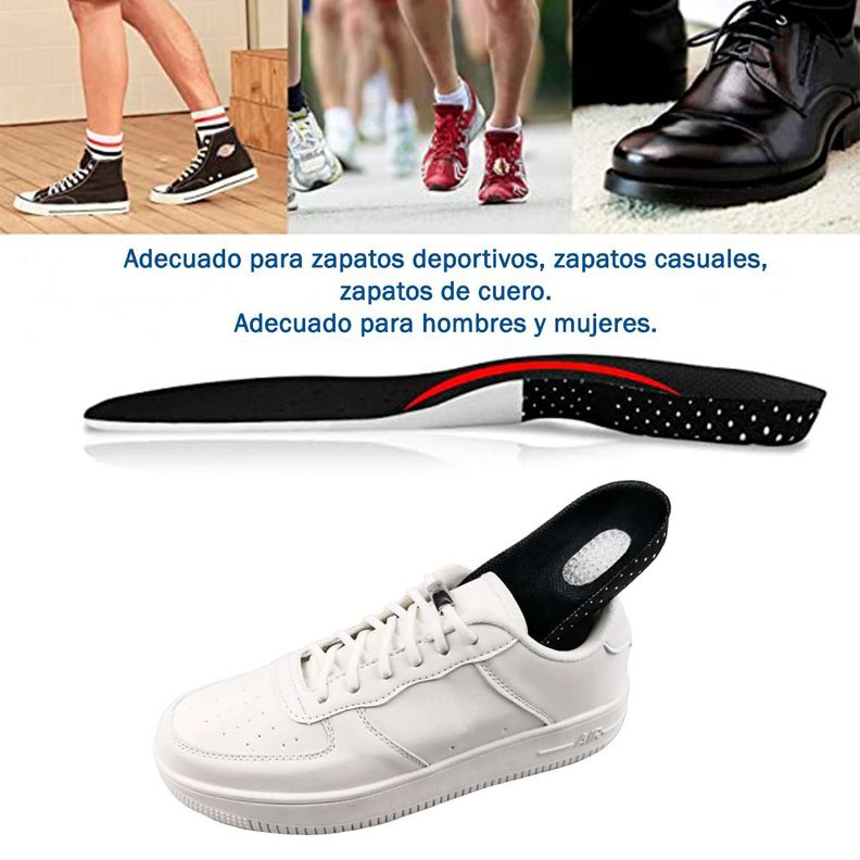 Plantillas Ortopédicas Ajustables Deportiva - Fascitis Talla 35-40-6