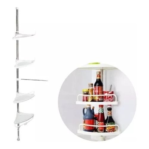 Organizador Multifuncional Ducha Baño Cocina Esquinero-3