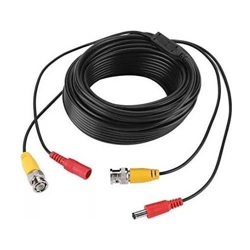 Cable Para Camara De Seguridad Cctv Video Bnc Y Poder 30 Mts-0