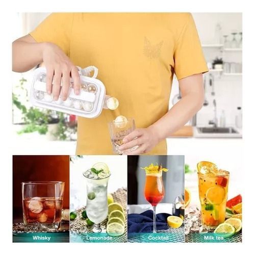 Botella Para Hacer Cubitos De Hielo Multifuncional Portátil-3