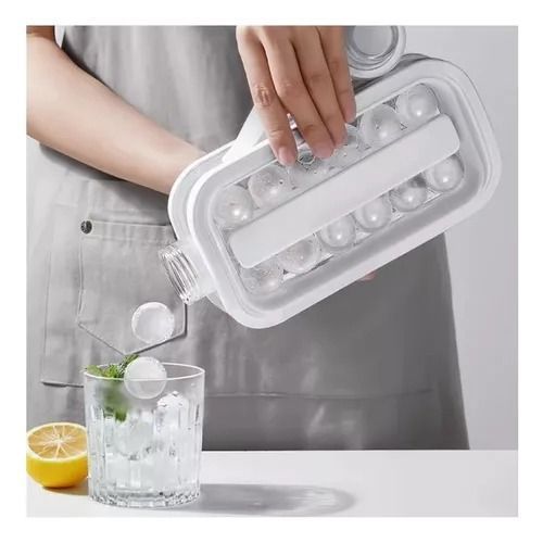Botella Para Hacer Cubitos De Hielo Multifuncional Portátil-2